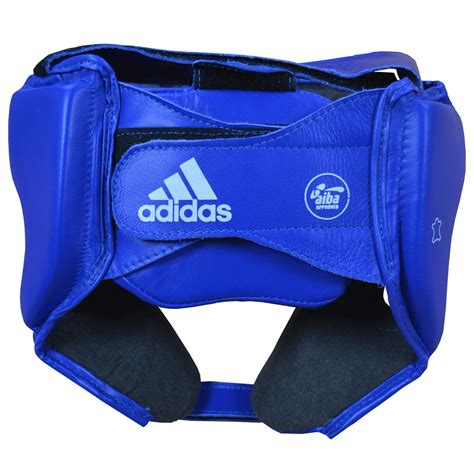 adidas aiba hoofdbeschermer blauw m|adidas Unisex's IBA Approved Boxing Head Guard for Boxing .